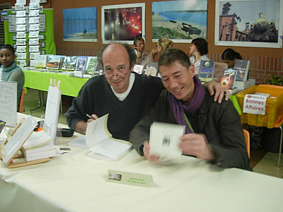 Gérard Ansaloni au salon du livre de Nieppe les 2 et 3 octobre 2010